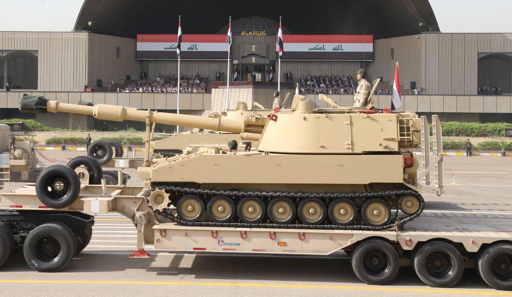 Iraq celebrates victory over the Islamic State (IS)  with a military parade in Baghdad, July 15, 2017. (Photo: Iraqi Prime Minister’s Press Office)